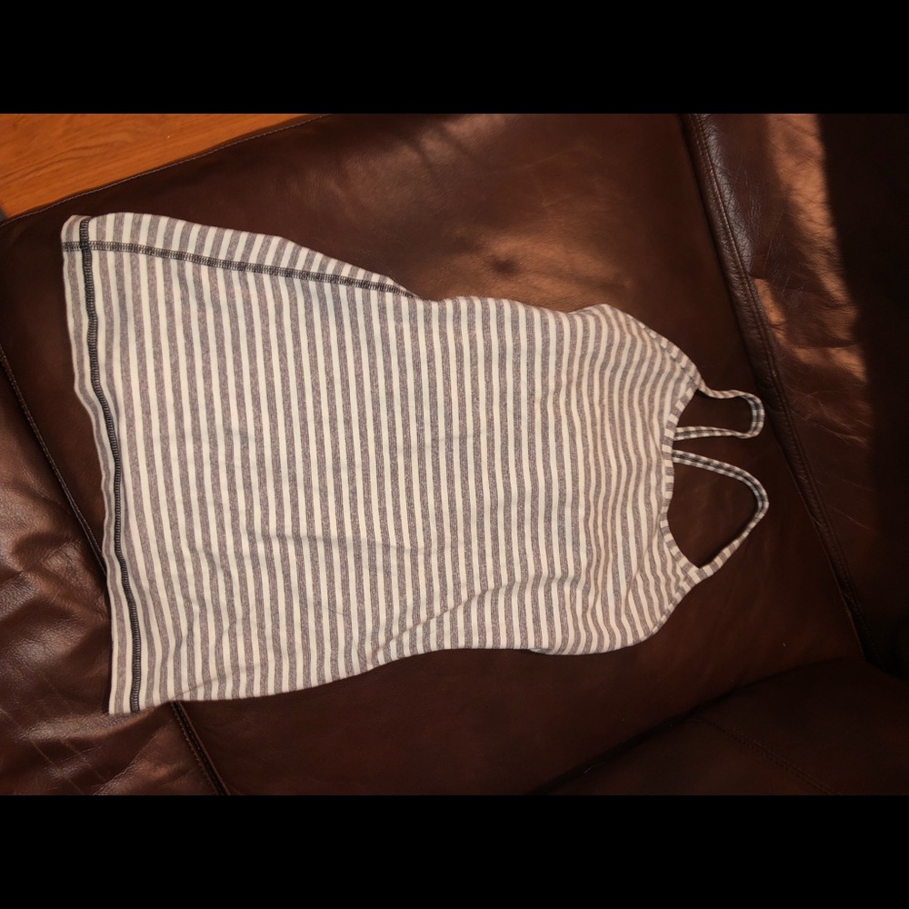 ivivva striped workout tank